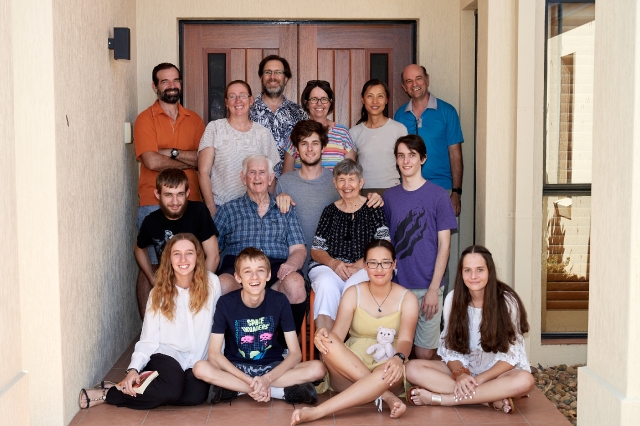 The Lithgow Clan at GC for 2019 Christmas